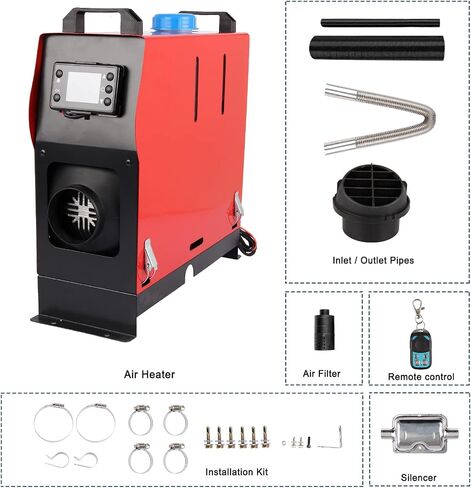 12V 8000W Diesel Air Heater All in One Parking Heater Diesel Heater, w Remote Control/LCD Monitor for Trucks, Boats, Buses, Motorhome in Saudi Arabia