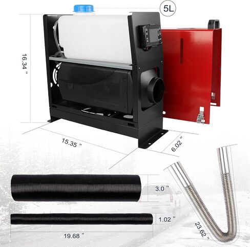 12V 8000W Diesel Air Heater All in One Parking Heater Diesel Heater, w Remote Control/LCD Monitor for Trucks, Boats, Buses, Motorhome in Saudi Arabia