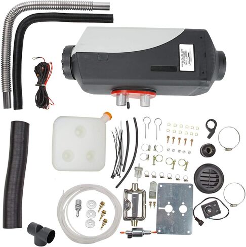 SUPERFASTRACING 2KW 12V ديزل مسخن الهواء خزان LCD ترموستات هادئ لشاحنة قارب سيارة مقطورة in Kuwait