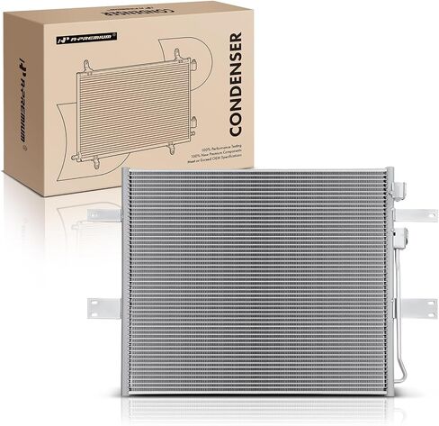 A-Premium Air Conditioning A/C Condenser Compatible with Dodge Ram 2500, Ram 3500, 2003-2006, L6 5.9L in Saudi Arabia