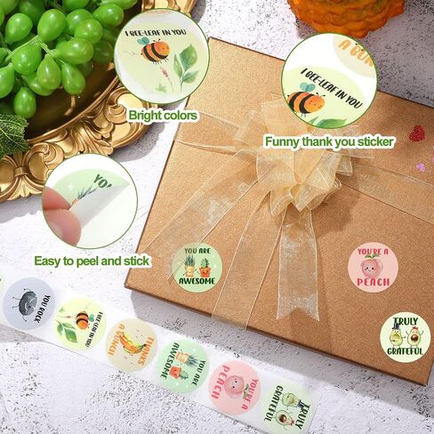 Zonon 1000 Pcs Appreciation Stickers Motivational, Confetti Style, 1.5 Inch in Saudi Arabia