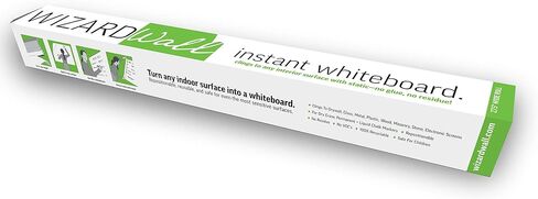 Wizard Wall® Instant Whiteboard, Repositionable Dry Erase Surface, 27.5" x 40’ Roll in Saudi Arabia