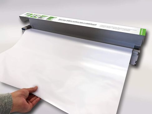 Wizard Wall® Instant Whiteboard, Repositionable Dry Erase Surface, 27.5" x 40’ Roll in Saudi Arabia