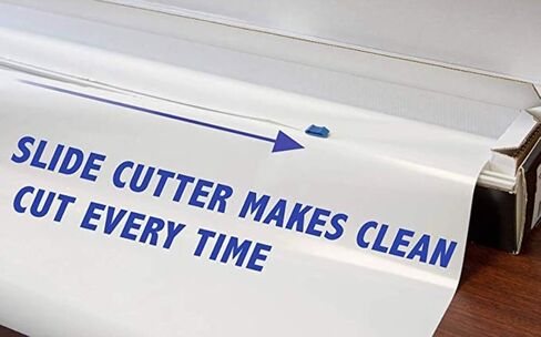 سبورة بيضاء فورية من Wizard Wall®، سطح قابل للمسح الجاف وقابل لإعادة تعيين موضعه، لفة مقاس 27.5 بوصة × 40 بوصة in Kuwait