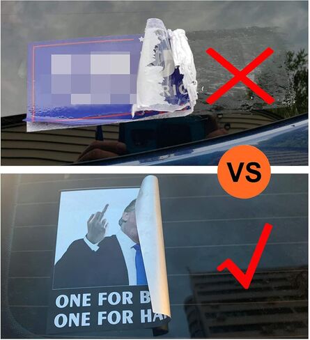 Trump Stickers and Decals(2 Pack), Trump Pissing on Biden Harris Bumper Sticker, Trump 2024 Funny Vinyl Stickers for Car, Truck, House, Windows, Laptop, Great Gift for Any Patriot in Saudi Arabia