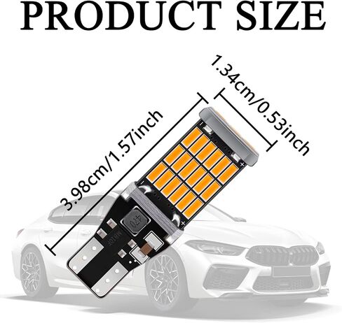 4 PCS Super Bright 921 LED Reverse Lights, Error Free 45SMD-4014 Chipsets, 921 912 906 W16W T15 LED Bulbs for Car Truck Backup Reverse Ligh (Blue) in Saudi Arabia
