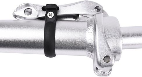 SENQI Aluminum Alloy 25.4mm×25.4mm Folding Stem with Teeth Adjustable Folding Riser Stem Set Bicycle Accessories BSZ003 in Kuwait