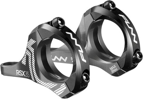 Funn RSX Mountain Bike جذع دراجة مثبت مباشرة مع مشبك شريط 35 مم، قطعتين تصميم منفصل خفيف الوزن لشوك التاج المزدوج، امتداد قابل للتعديل 45-50 مم in Kuwait