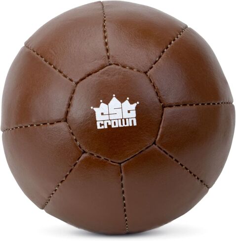 كرة طبية ثقيلة من الجلد الناعم الملمس من Crown Sporting Goods للياقة البدنية الأساسية والمقاومة وتدريبات القوة وتكييف التمارين in Saudi Arabia