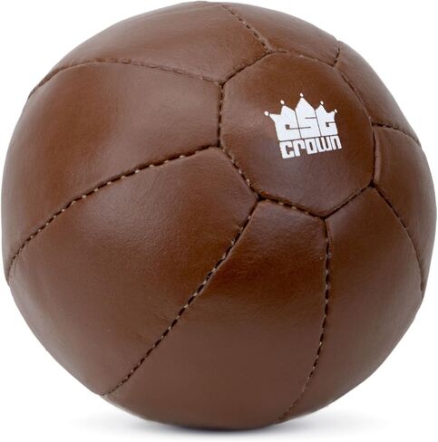 كرة طبية ثقيلة من الجلد الناعم الملمس من Crown Sporting Goods للياقة البدنية الأساسية والمقاومة وتدريبات القوة وتكييف التمارين in Saudi Arabia
