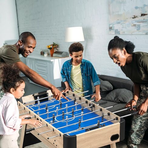 GAOMON 54 Inch Full Size Foosball Table, Soccer Table Game for Kids and Adults, Arcade Table Soccer for Home, Indoor Game Room Sport, Easy Assembly in Saudi Arabia