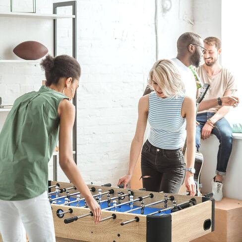 GAOMON 54 Inch Full Size Foosball Table, Soccer Table Game for Kids and Adults, Arcade Table Soccer for Home, Indoor Game Room Sport, Easy Assembly in Saudi Arabia