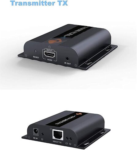 J-Tech Digital HDbitT Series ONE to Many Connection Ultra HD 4K HDMI Extender عبر TCP/IP Ethernet / عبر كابل Cat5e/cat6 فردي Ultra HD 4K HDMI1.4 مع جهاز تحكم عن بعد بالأشعة تحت الحمراء - ما يصل إلى 400 قدم (RX فقط) in Saudi Arabia