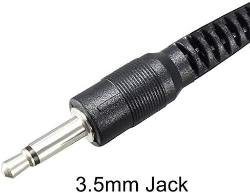 IR Infrared Emitter Extension Cable 1.5m Long 45 Degree Emission Angle 3.5mm Jack Single Red Head 5pcs in Kuwait