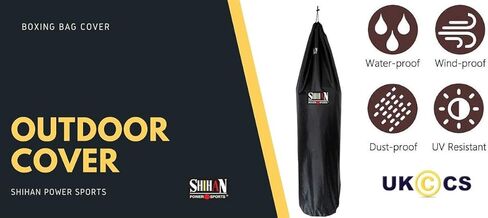 غطاء حقيبة ملاكمة رياضية قوية مقاوم للماء بقطر 5-6 أقدام × 24 بوصة، حقيبة كبيرة للملاكمة، حماية خارجية لحقيبة الملاكمة الخاصة بك، مثالية لحقائب الضرب القائمة بذاتها in Kuwait