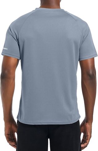 Holure Men's Mesh Quick-Dry Short Sleeve Workout T-Shirt in Kuwait