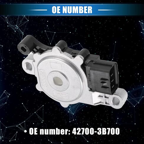 مستشعر نطاق ناقل الحركة VekAuto، مفتاح متعدد الوظائف للسلامة محايد متوافق مع Kia Forte 2012-2018، لون فضي معدني متين in Saudi Arabia
