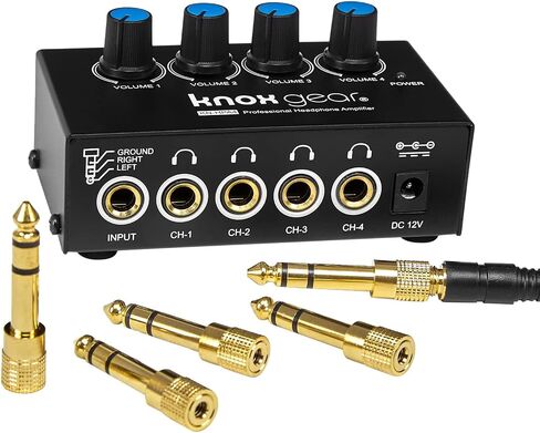 حزمة Audio-Technica M-Series ATH-M50X (1) مع ATH-M20x (3) سماعات رأس احترافية لشاشة الاستوديو، ومكبر صوت سماعة رأس ذو 4 قنوات (5 عناصر) in Saudi Arabia