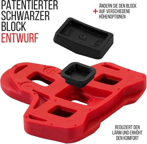 مرابط الدراجة PRO BIKE TOOL متوافقة مع مرابط Look KEO والدواسات (تعويم 9 درجات) لأحذية ركوب الدراجات للرجال والنساء بدون مشبك - مرابط ركوب الدراجات، مجموعة لركوب الدراجات في الأماكن المغلقة والطرق in Saudi Arabia