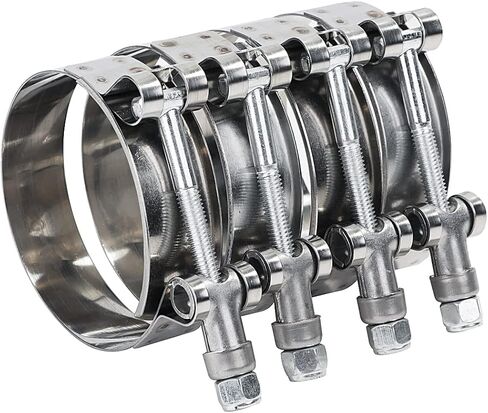 57-65MM Working Range T-Bolt Clamp Stainless Steel Fit for 2.0'' ID Turbo Intercooler Hose in Saudi Arabia