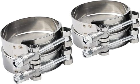 57-65MM Working Range T-Bolt Clamp Stainless Steel Fit for 2.0'' ID Turbo Intercooler Hose in Saudi Arabia