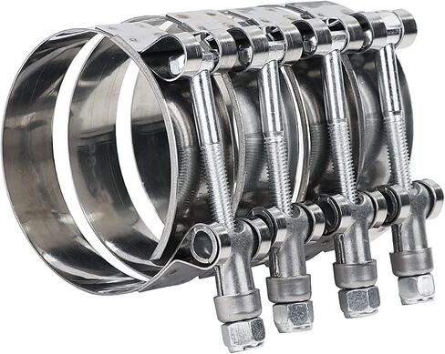 57-65MM Working Range T-Bolt Clamp Stainless Steel Fit for 2.0'' ID Turbo Intercooler Hose in Saudi Arabia