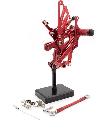 CNC R1 98-03 دراجة نارية قابلة للتعديل Rearsets القدم أوتاد الخلفية مجموعة Footpeg الفرامل التحول دواسة متوافق مع YZF R1 1998 1999 2000 2001 2002 2003 أسود in Saudi Arabia