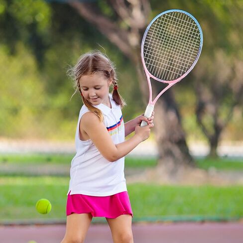 17"-25" Kids Tennis Racket Best Starter Kit for Kids Age 9 and Under with Shoulder Strap Bag Toddler Tennis Raquet in Kuwait