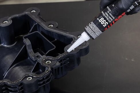 صانع حشية السيليكون عالي الأداء LOCTITE Black RTV 598: آمن على المستشعر، غير قابل للتآكل، علاج سريع، مرونة عالية، مقاوم للزيت | أسود، أنبوب 80 مل (PN: 37467-491985) in Kuwait