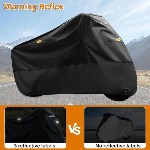 Bike Cover for 1 or 2 Bikes Outdoor Waterproof Bicycle Covers Rain Sun UV Dust Wind Proof with Storage Bag, 420D Heavy Duty Bike Covers for Mountain Road Electric Bike in Saudi Arabia