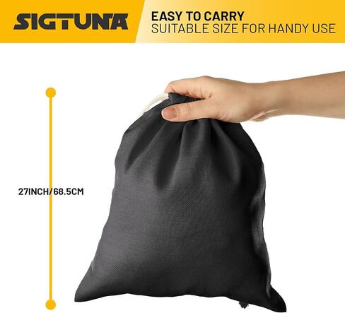 Sigtuna Bike Cover Outdoor Waterproof for 1, 2 or 3 Bikes, Bicycle Covers Rain Sun UV Dust Wind Proof with Lock Hole for Mountain Road Electric Bike (XL) in Kuwait