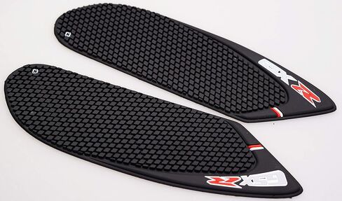 غطاء غاز من ألياف الكربون الحقيقية، وسادة خزان، ملصق مضاد للانزلاق، واقي خزان لـ GSXR 600 750 (2006 2007) in Saudi Arabia