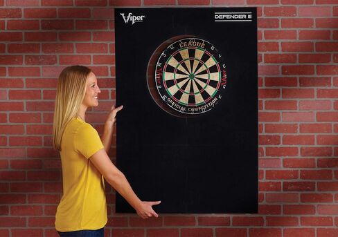 Viper Defender III Backboard & Sisal/Bristle Steel Tip Dartboard Bundle in Saudi Arabia