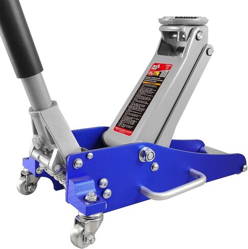 BIG RED T825051 Torin Hydraulic Low Profile Trolley Service/Floor Jack with Single Piston Quick Lift Pump, 2.5 Ton (5,000 lb) Capacity, Red in Saudi Arabia