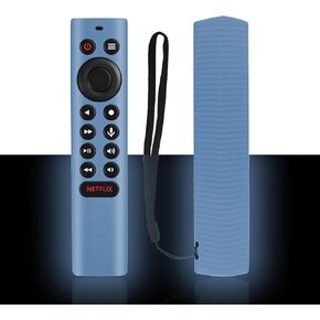 2 Pack Luminous Remote Cover Compatible with NVIDIA Shield Remote, Shockproof Case for NVIDIA Shield TV Pro/4K HDR Remote Controller, Lightweight Anti-Slip Skin-Friendly Silicone Skin Sleeve