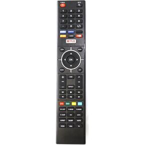 New TV Replacement Remote Control fit for Element LED TV with VUDU Netflix App Keys ELST4017 ELSJ5517 E4SFC5017 E2SW3918 E4SFT551 ELST3216H E4SFC551 E4SFC421 ELSFS422 ELEFJ322S