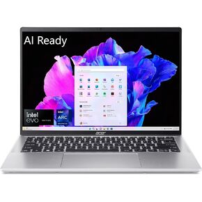acer Swift Go 14 Intel Evo Thin & Light Laptop | 14" 1920 x 1200 Touch Display | Unlock AI Experiences | Intel Core Ultra 7 Processor 155H | Intel ARC | 16GB LPDDR5X | 512GB SSD | SFG14-72T-718K