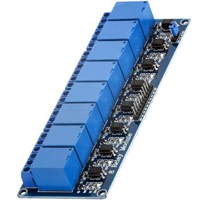 8-Channel 5V Relay Module with Optocoupler Low Level Trigger Compatible with Arduino Including E-Book!