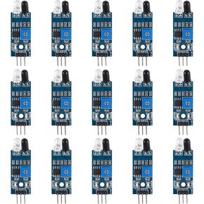 15PCS IR Infrared Obstacle Avoidance Sensor Module 3-Wire for Arduino Raspberry Pi Smart Car Robot