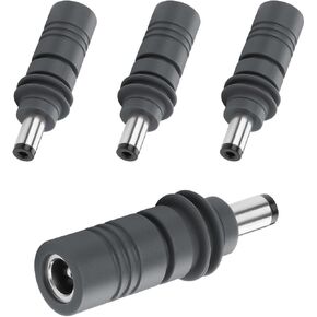 CERRXIAN 4 Pack DC 5.5mm x 2.1mm Female to Male Power Adapter for Starlink Mini, PD100W DC5521 Female Jack to Male Plug Connector for Starlink Mini Replacement Waterproof Cable
