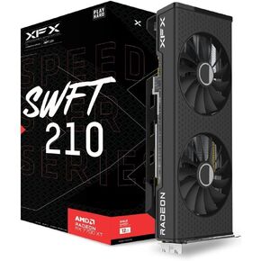 XFX Speedster SWFT 210 Radeon RX 6600 CORE Gaming Graphics Card with 8GB GDDR6 HDMI 3xDP, AMD RDNA 2 RX-66XL8LFDQ