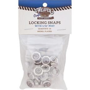 Weaver Leather Locking Snaps