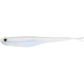 Fat Shad Finesse Baits 5" (6ct) - Bone/Pearl