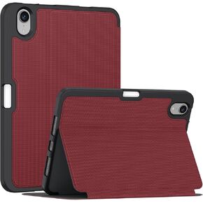 Soke Case for iPad Mini 7 A17 Pro 2024 & Mini 6 2021 8.3 Inch, Slim Premium Shockproof Folio Stand Cover [2nd Gen Apple Pencil Charging + Auto Wake/Sleep] for iPad Mini 7th/6th Generation,Violet