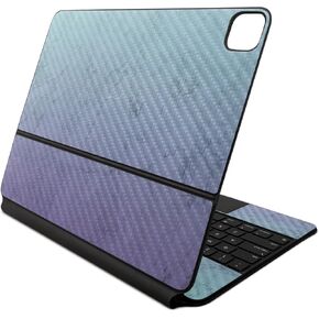 Carbon Fiber Skin Compatible with Apple Magic Keyboard for iPad Air 13-inch (M2) 2024 - Gradient Marble - Premium 3M Vinyl Protective Decal Cover - Easy to Apply | Crafted in The USA by MightySkins
