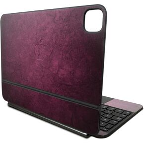 Skin Compatible with Apple Magic Keyboard for iPad Pro 11‑inch (M4) 2024 - Pink Gravel - Premium 3M Vinyl Protective Wrap Decal Cover - Easy to Apply | Crafted in The USA by MightySkins