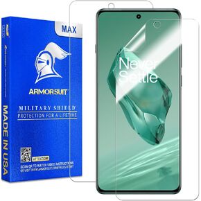 ArmorSuit 2 Pack for OnePlus 12 Screen Protector (6.8") Max Coverage MilitaryShield HD Clear Film - Made in USA