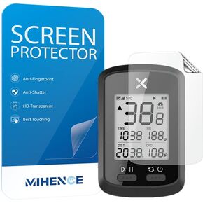 [ 3PCS Compatible for XOSS G Screen Protector, HD PET Protective Film Compatible for XOSS G+ / G Bike Computer