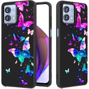 Case for Moto G Stylus 5G 2023,Motorola Moto G Stylus 5G 2023 Case Full Body Flexible Soft TPU Shock-Absorption Protective Moto G Stylus 5G 2023 Case Galaxy Butterfly Case for Women Girls Men