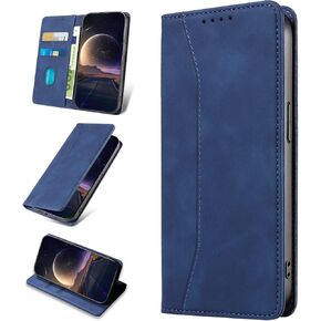 Wallet Case for LG Stylo 6 with Card Holder, PU Leather Cover Kickstand Magnetic Shockproof TPU Bumper Flip Folio Case for LG Stylo 6 (Black)